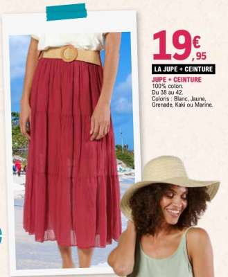 LA JUPE + CEINTURE