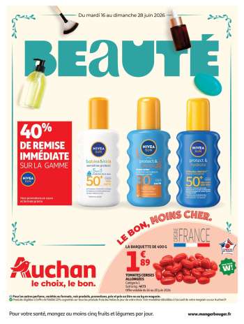 Catalogue Auchan - 16/06/2026 - 28/06/2026.