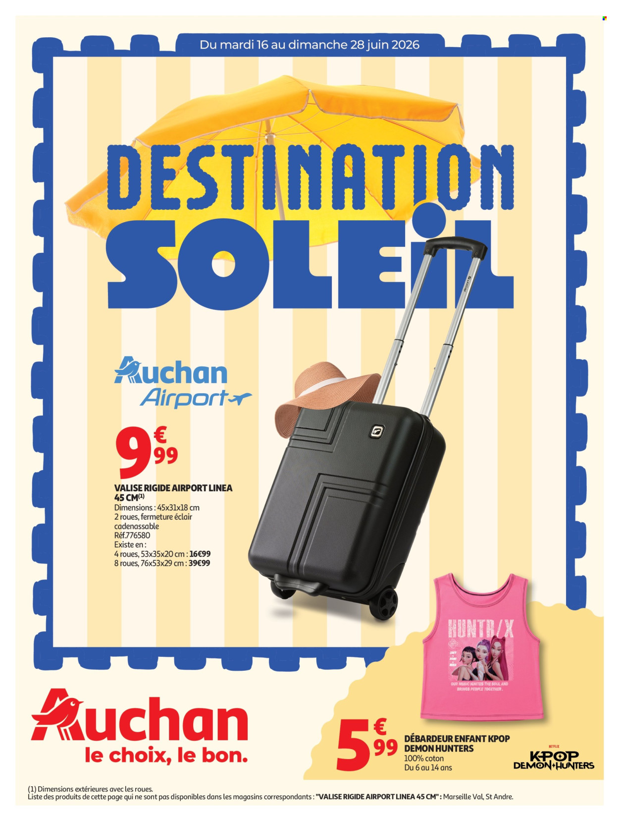 Catalogue Auchan - 16/06/2026 - 28/06/2026. Page 1