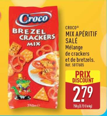 CROCO® MIX APÉRITIF SALÉ