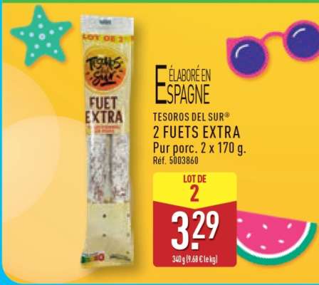 TESOROS DEL SUR 2 FUETS EXTRA