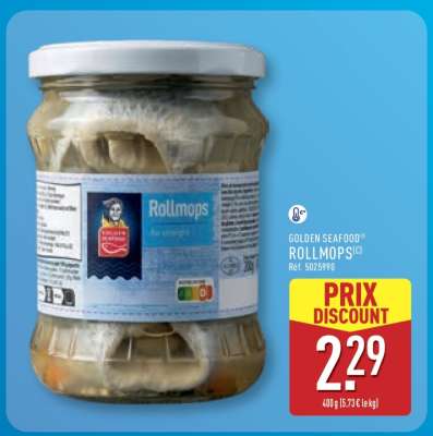 GOLDEN SEAFOOD ROLL MOPS