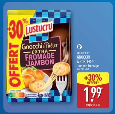 LUSTUCRU® GNOCCHI À POÊLER