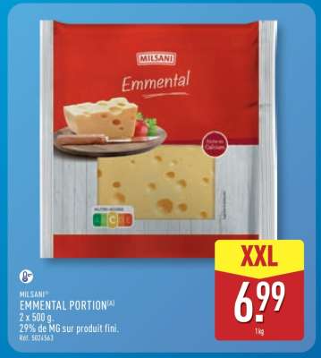 MILSANI Emmental Portion