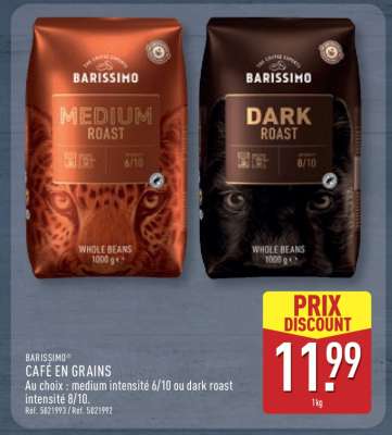 BARISSIMO CAFE EN GRAINS