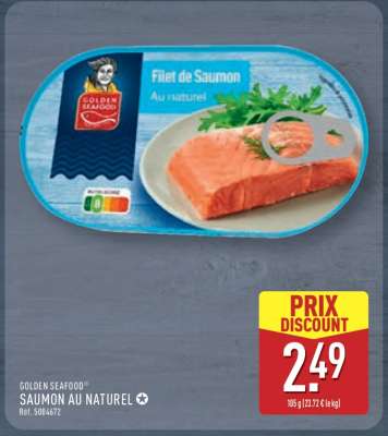 GOLDEN SEAFOOD SAUMON AU NATUREL