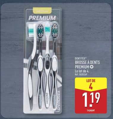 DENTITEX BROSSE À DENTS PREMIUM
