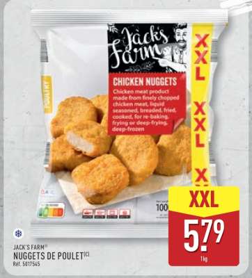 Nuggets de poulet