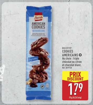 BISCOTTO COOKIES AMERICAINS