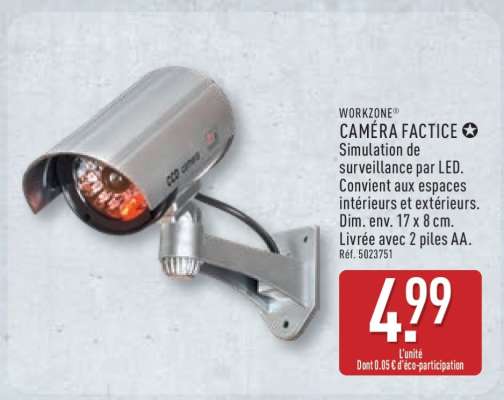 CAMÉRA FACTICE