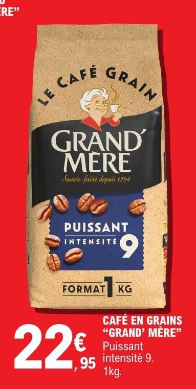 Café en Grains Grand'Mère