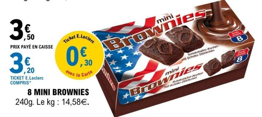8 MINI BROWNIES
