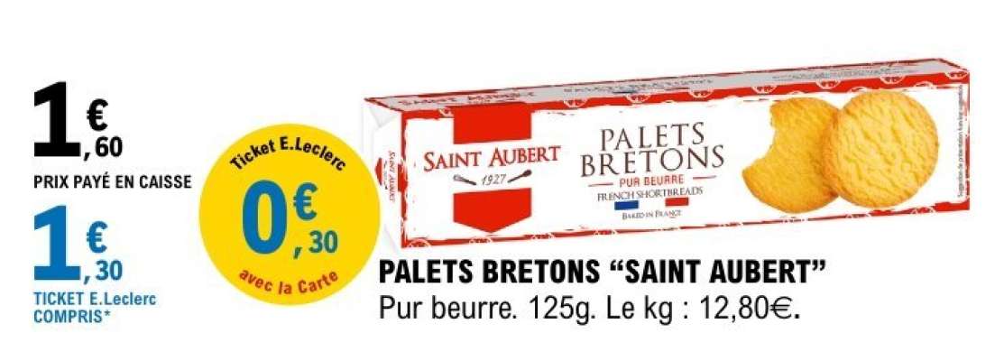 PALETS BRETONS "SAINT AUBERT"