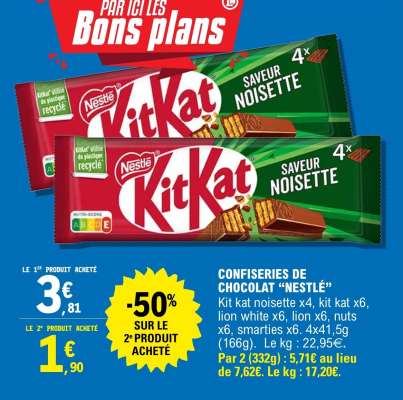 CONFISERIES DE CHOCOLAT “NESTLÉ”