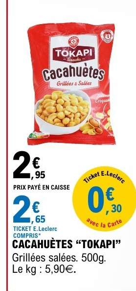 CACAHUÈTES “TOKAPI”