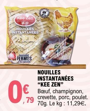 NOUILLES INSTANTANÉES “KEE ZEN”