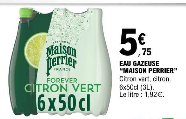 EAU GAZEUSE 'MAISON PERRIER'