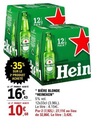 Bière Blonde Heineken*