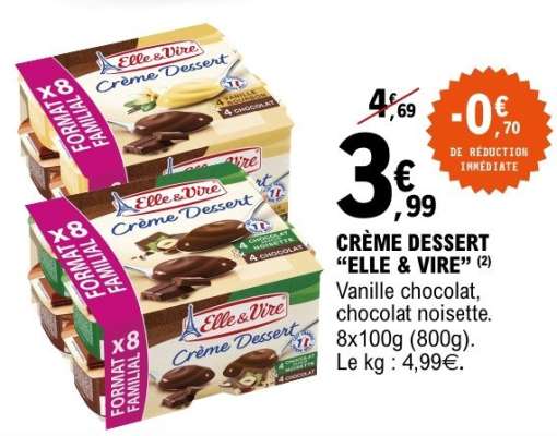 CRÈME DESSERT “ELLE & VIRE”