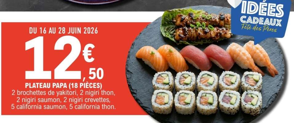 PLATEAU PAPA (18 PIÈCES)