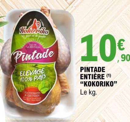 PINTADE ENTIÈRE “KOKORIKO”