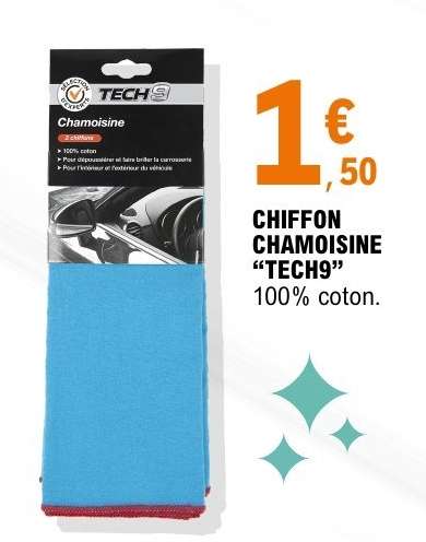 CHIFFON CHAMOISINE “TECH9”