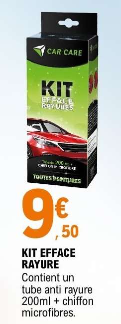 KIT EFFACE RAYURE