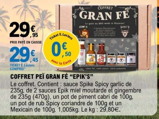 Coffret Peï Gran Fé “Epik’s”