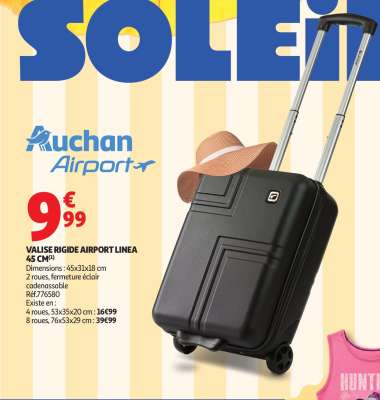 VALISE RIGIDE AIRPORT LINEA 45 CM