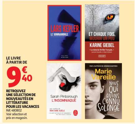 Sélection de livres