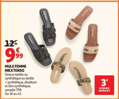 Mule Femme Inextenso