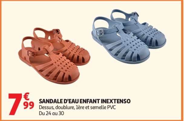 SANDALE D'EAU ENFANT INEXTENSO