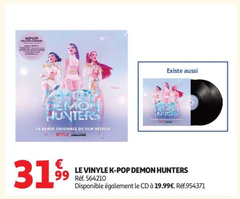 LE VINYLE K-POP DEMON HUNTERS