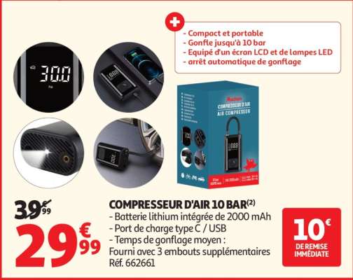 COMPRESSEUR D'AIR 10 BAR