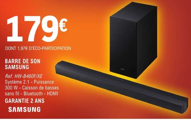 Barre de son "Samsung"
