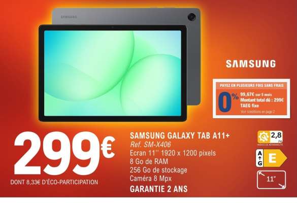 Samsung Galaxy Tab A11+