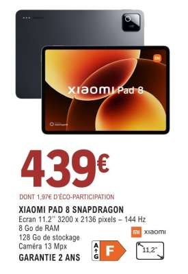 XIAOMI PAD 8 SNAPDRAGON