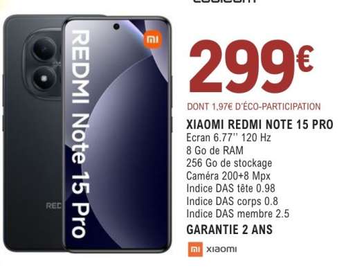 XIAOMI REDMI NOTE 15 PRO