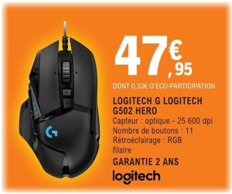 LOGITECH G LOGITECH G502 HERO