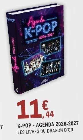 K-POP - AGENDA 2026-2027
