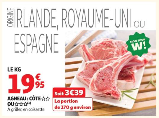 AGNEAU CÔTE