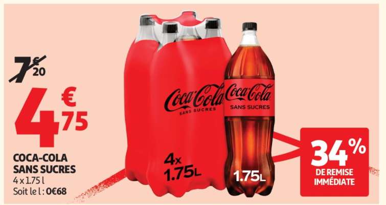 Coca Cola Sans Sucres