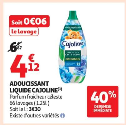 ADOUCISSANT LIQUIDE CAJOLINE