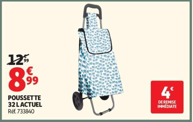 POUSSETTE 32 L ACTUEL