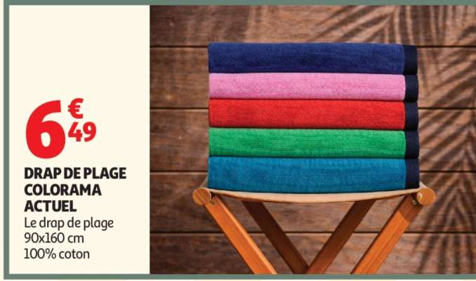 Drap De Plage Colorama Actuel
