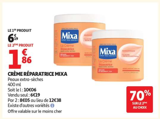 CRÈME RÉPARATRICE MIXA