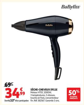 SÈCHE-CHEVEUX 5911E