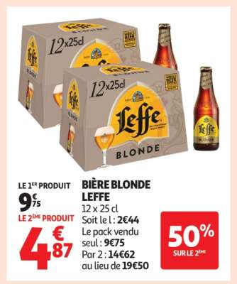 Bière Blonde Leffe*
