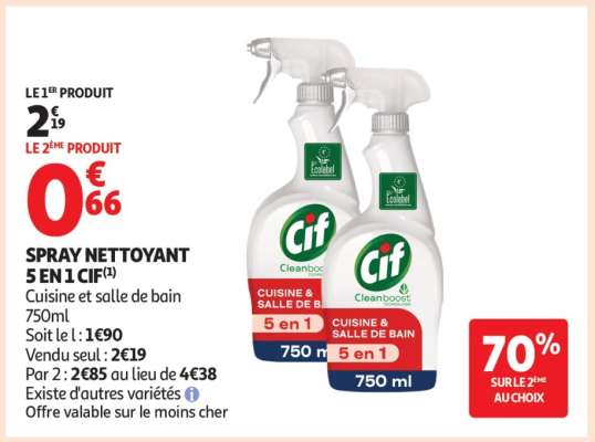 SPRAY NETTOYANT 5 EN 1 CIF