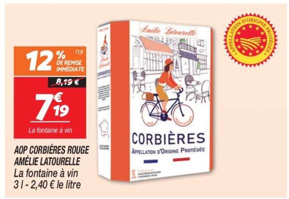 AOP CORBIÈRES ROUGE AMÉLIE LATORELLE